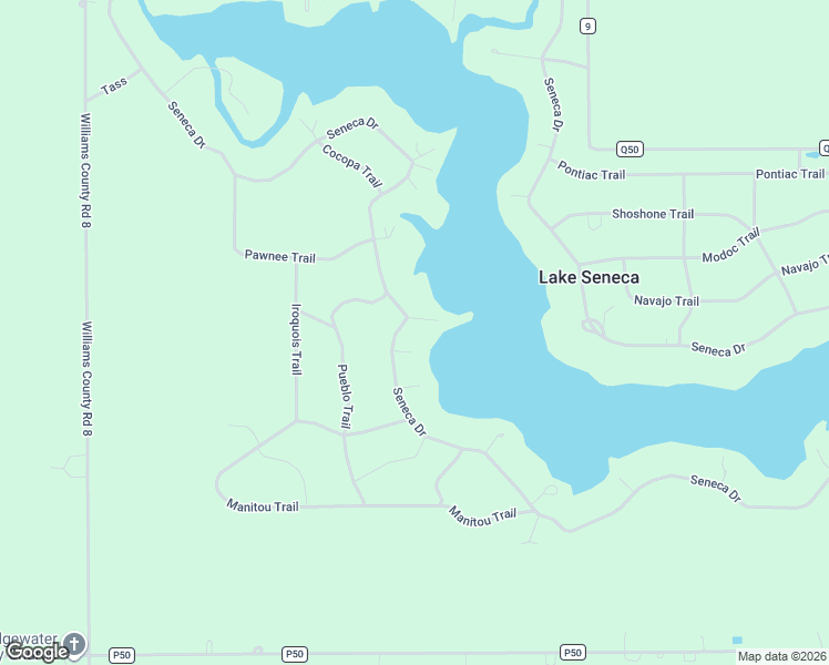 map of restaurants, bars, coffee shops, grocery stores, and more near 598 Seneca Drive in Montpelier