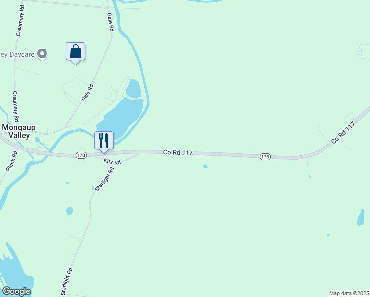 map of restaurants, bars, coffee shops, grocery stores, and more near 808 New York 17B in Monticello