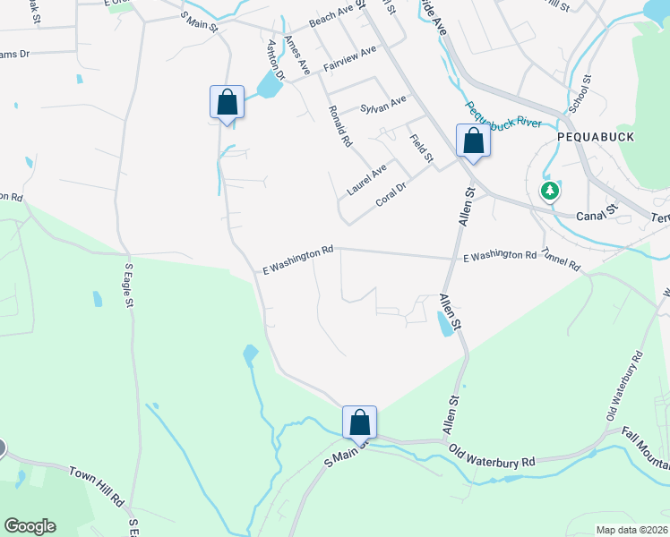 map of restaurants, bars, coffee shops, grocery stores, and more near 2 Arrow Drive in Plymouth