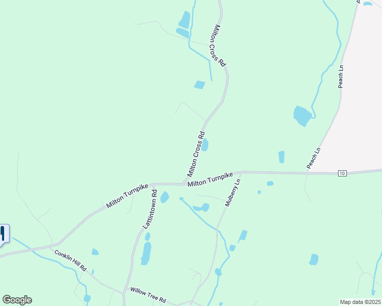 map of restaurants, bars, coffee shops, grocery stores, and more near 120 Milton Cross Road in Milton