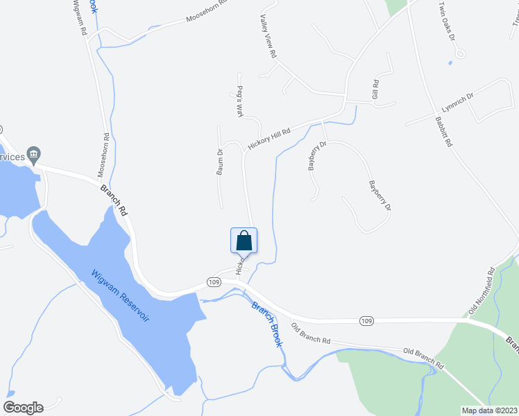 map of restaurants, bars, coffee shops, grocery stores, and more near 1017 Hickory Hill Road in Thomaston