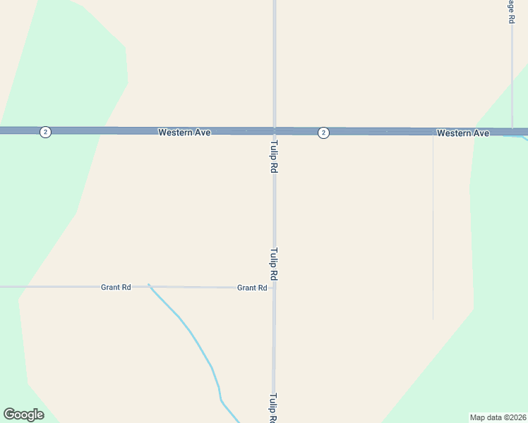 map of restaurants, bars, coffee shops, grocery stores, and more near 56729 Tulip Road in New Carlisle