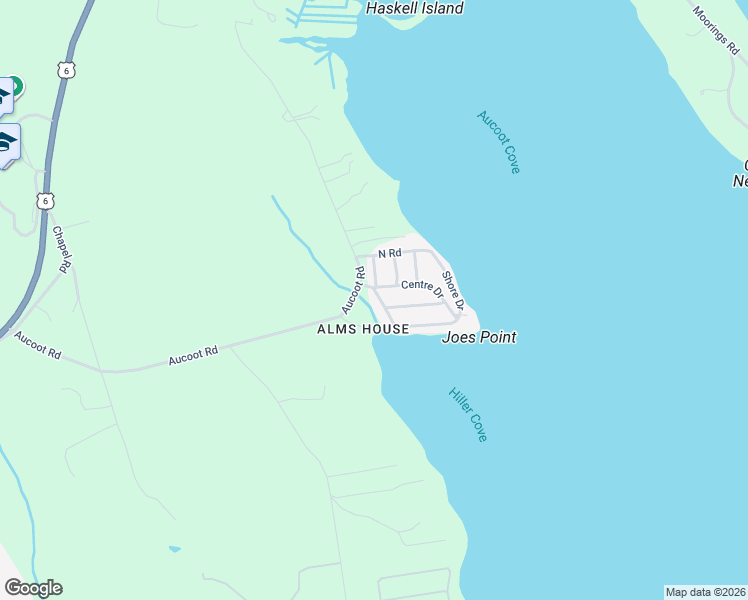 map of restaurants, bars, coffee shops, grocery stores, and more near 8 Shore Drive in Mattapoisett