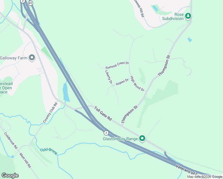 map of restaurants, bars, coffee shops, grocery stores, and more near 20 Charlton Drive in Glastonbury