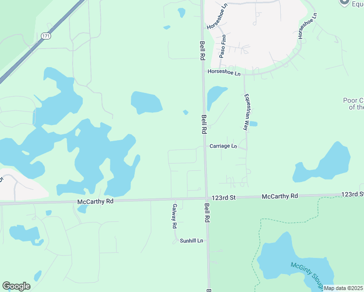 map of restaurants, bars, coffee shops, grocery stores, and more near 12913 Belmont Parkway in Lemont