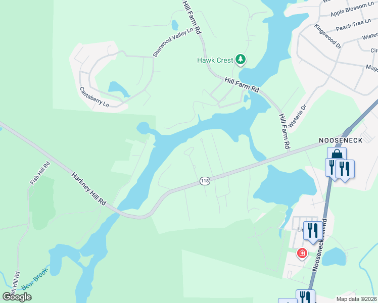 map of restaurants, bars, coffee shops, grocery stores, and more near 19 Circle Drive in Coventry