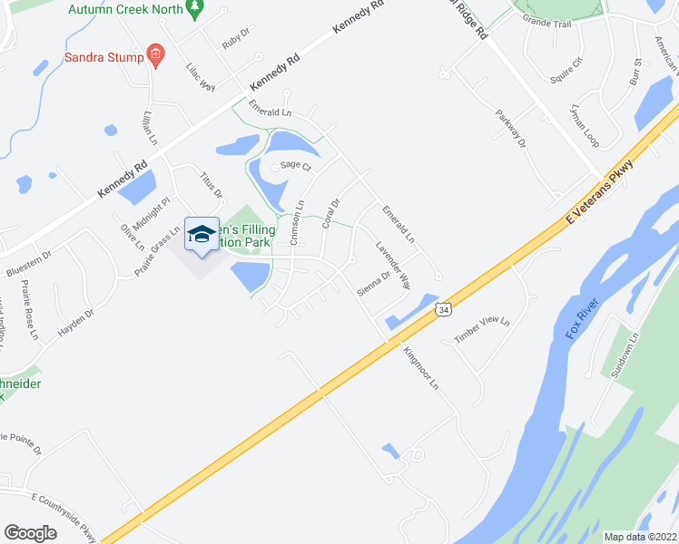 map of restaurants, bars, coffee shops, grocery stores, and more near Orchid Street in Yorkville