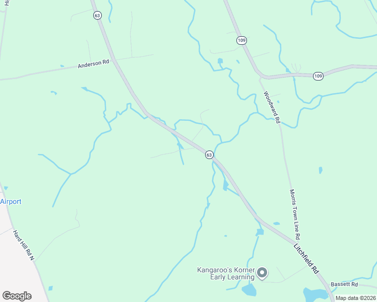 map of restaurants, bars, coffee shops, grocery stores, and more near 305 Watertown Road in Morris