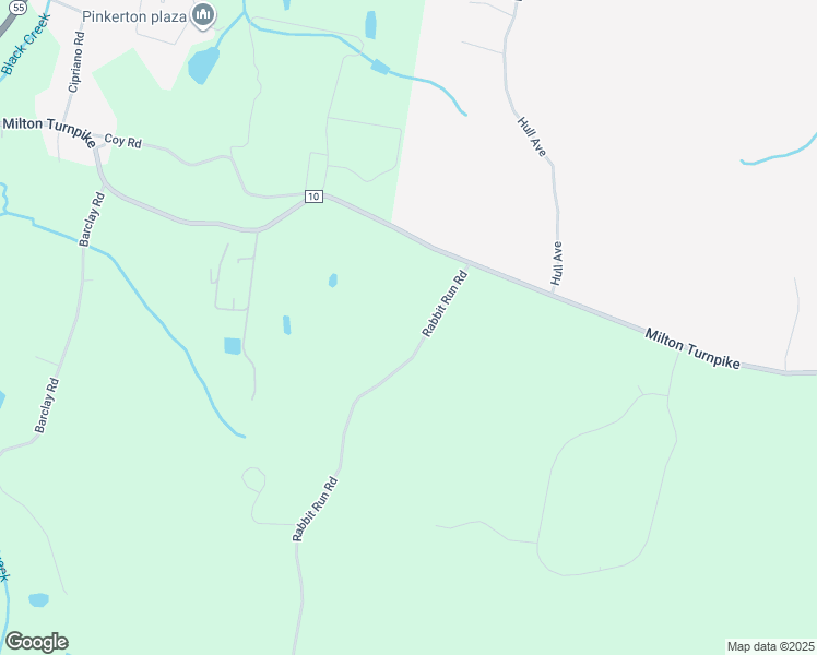 map of restaurants, bars, coffee shops, grocery stores, and more near 40 Rabbit Run Rd in Clintondale