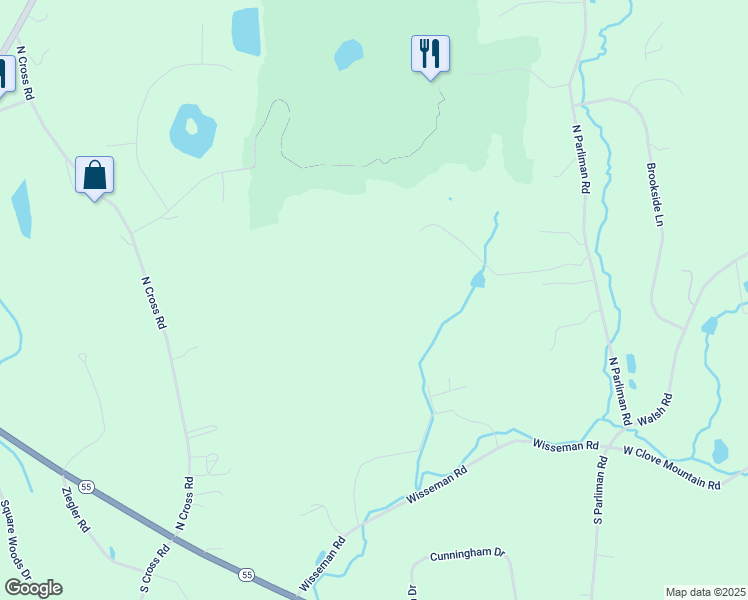 map of restaurants, bars, coffee shops, grocery stores, and more near in Lagrangeville