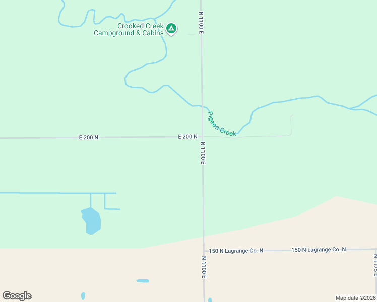 map of restaurants, bars, coffee shops, grocery stores, and more near 1890 North 1100 East in LaGrange