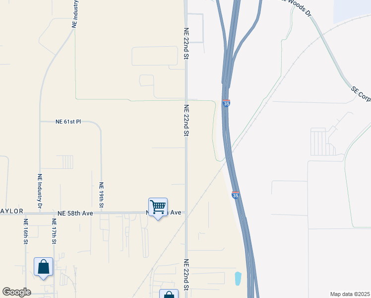 map of restaurants, bars, coffee shops, grocery stores, and more near 2163 60th Street in Des Moines