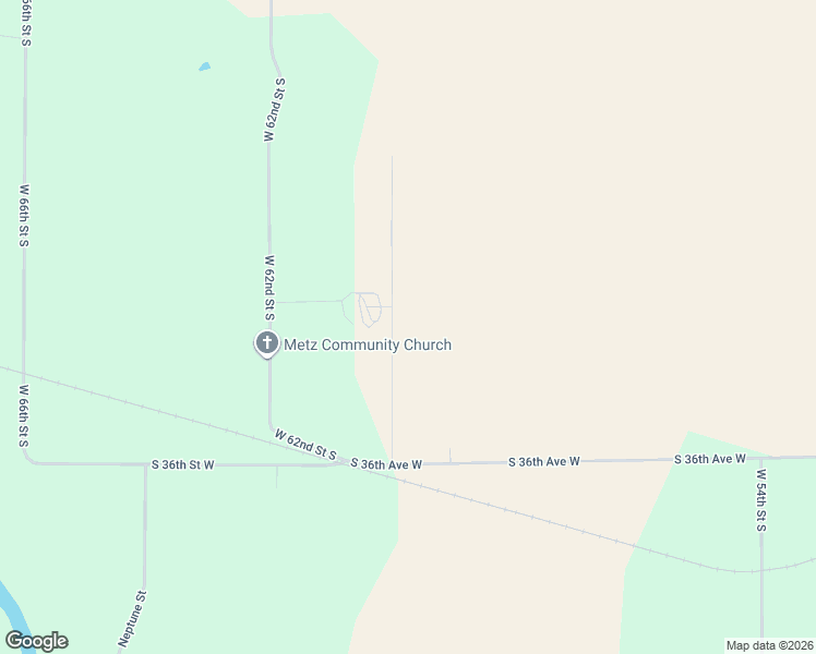 map of restaurants, bars, coffee shops, grocery stores, and more near 3170 West 60th Street South in Newton