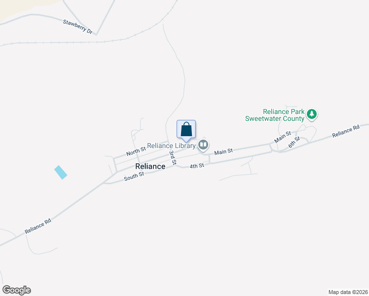 map of restaurants, bars, coffee shops, grocery stores, and more near 1305 Main Street in Reliance