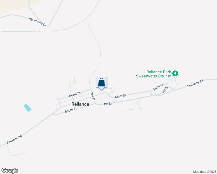 map of restaurants, bars, coffee shops, grocery stores, and more near 1321 Main Street in Rock Springs