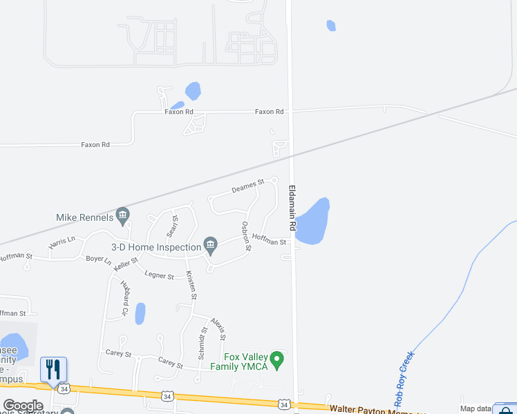 map of restaurants, bars, coffee shops, grocery stores, and more near 708 Osbron Street in Plano