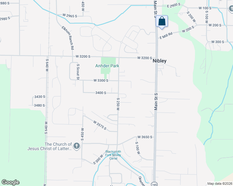 map of restaurants, bars, coffee shops, grocery stores, and more near in Nibley