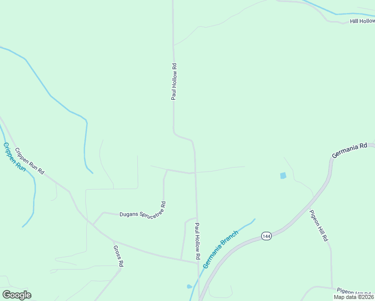 map of restaurants, bars, coffee shops, grocery stores, and more near Paul Hollow Rd in Galeton