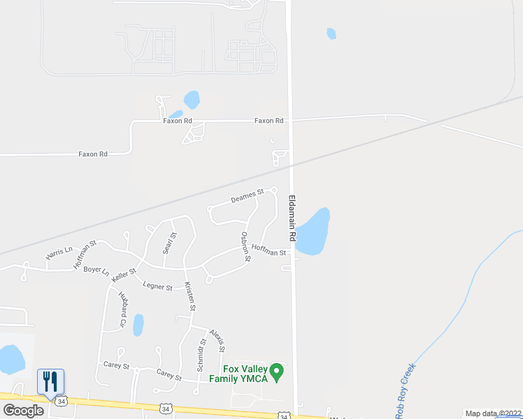 map of restaurants, bars, coffee shops, grocery stores, and more near 716 Osbron Street in Plano