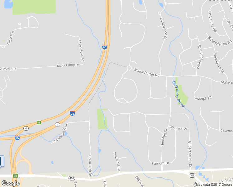 map of restaurants, bars, coffee shops, grocery stores, and more near 110 Castle Rocks Road in Warwick