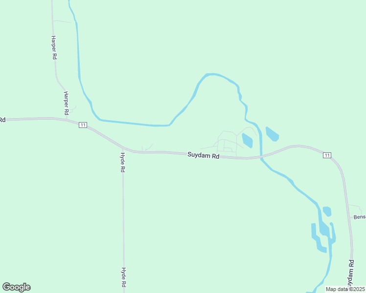 map of restaurants, bars, coffee shops, grocery stores, and more near 3485 Suydam Road in Earlville