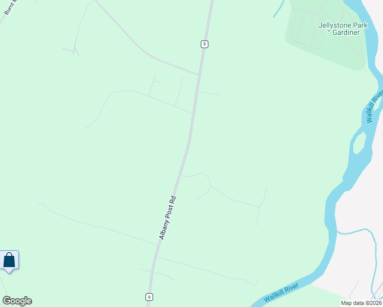 map of restaurants, bars, coffee shops, grocery stores, and more near 1140 County Road 9 in Gardiner