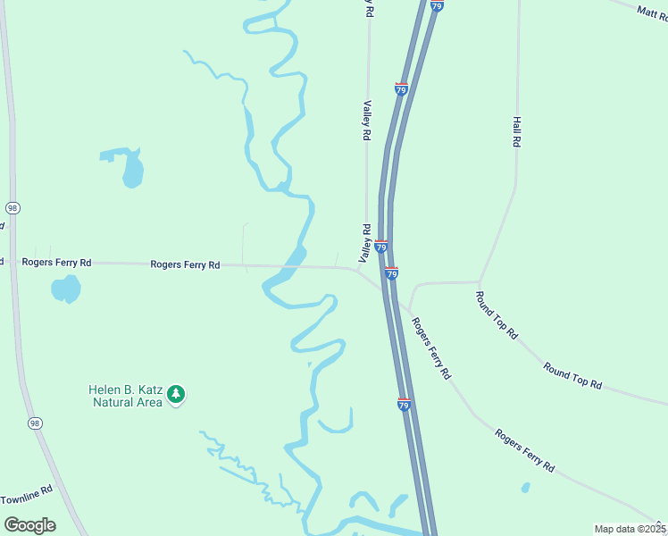 map of restaurants, bars, coffee shops, grocery stores, and more near 16274 Rogers Ferry Road in Meadville
