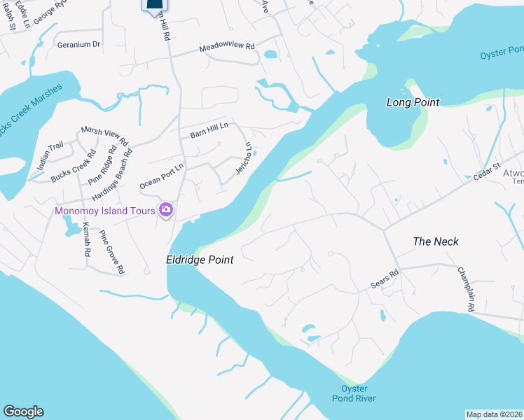 map of restaurants, bars, coffee shops, grocery stores, and more near 31 Westward Ho Drive in Chatham