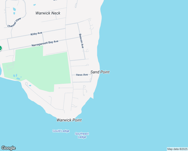 map of restaurants, bars, coffee shops, grocery stores, and more near 10 Broadview Avenue in Warwick