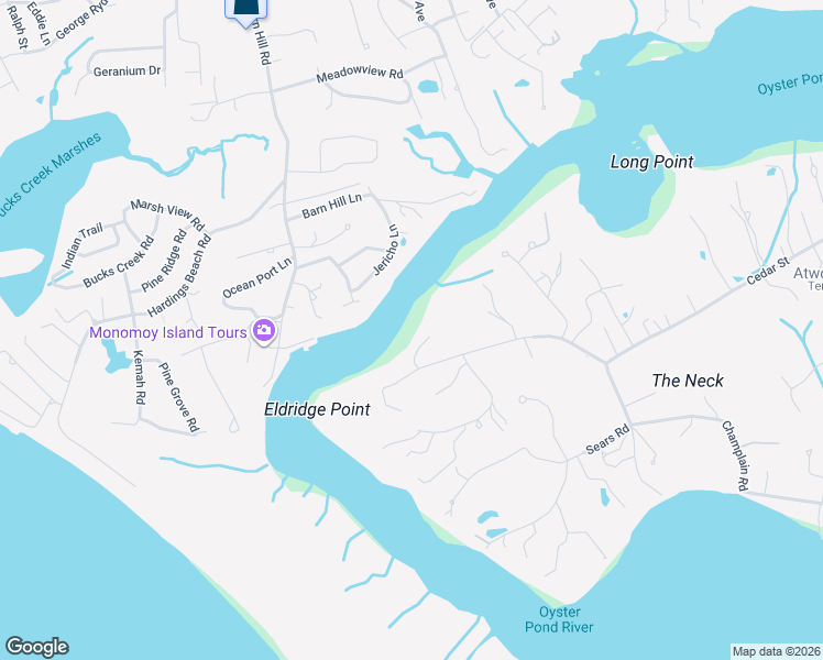 map of restaurants, bars, coffee shops, grocery stores, and more near 31 Westward Ho Drive in Chatham