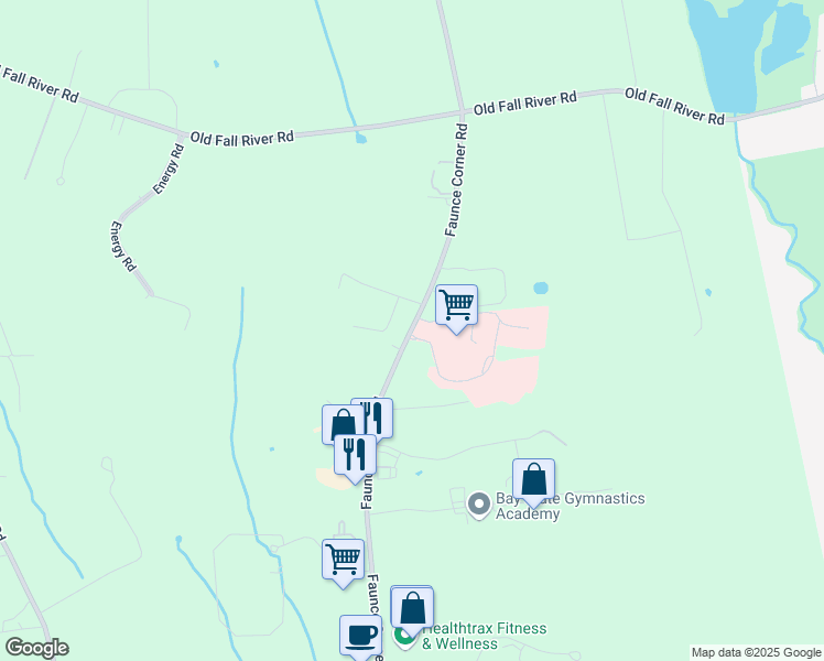 541 Faunce Corner Road Dartmouth Ma Walk Score Map Of Restaurants Bars Coffee S Grocery Ore Near 541