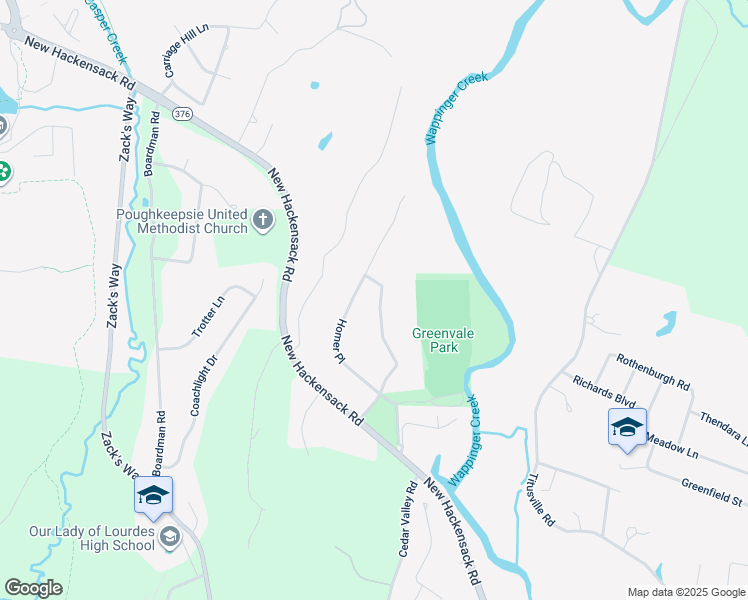 map of restaurants, bars, coffee shops, grocery stores, and more near 33 Greenvale Farms Road in Arlington