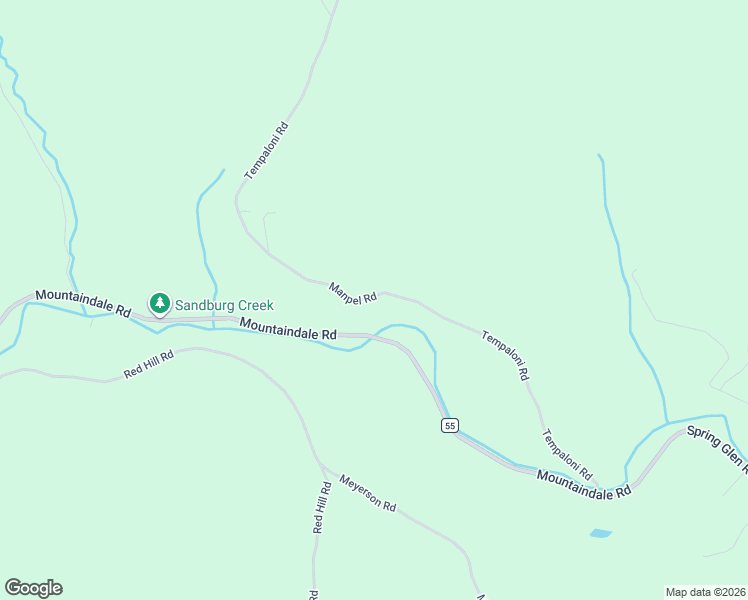 map of restaurants, bars, coffee shops, grocery stores, and more near 384 Tempaloni Road in Ellenville