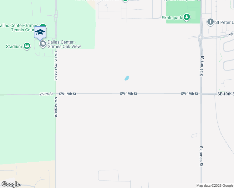 map of restaurants, bars, coffee shops, grocery stores, and more near 13578 Southwest 19th Street in Grimes