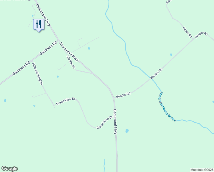 map of restaurants, bars, coffee shops, grocery stores, and more near Beaumont Highway in Lebanon