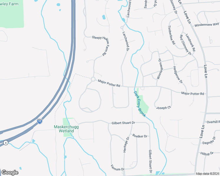 map of restaurants, bars, coffee shops, grocery stores, and more near 210 Shadow Brook Drive in Warwick