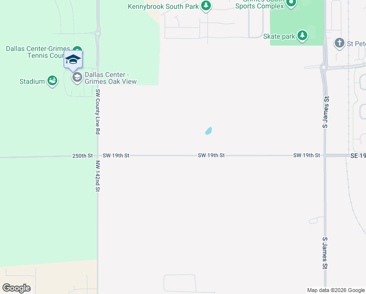 map of restaurants, bars, coffee shops, grocery stores, and more near 13695 Southwest 19th Street in Grimes