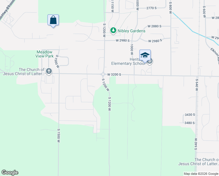 map of restaurants, bars, coffee shops, grocery stores, and more near 3254-3840 Miller Road in Logan