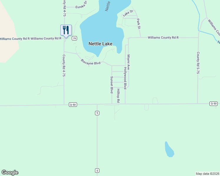 map of restaurants, bars, coffee shops, grocery stores, and more near 111 Hilltop Road in Montpelier