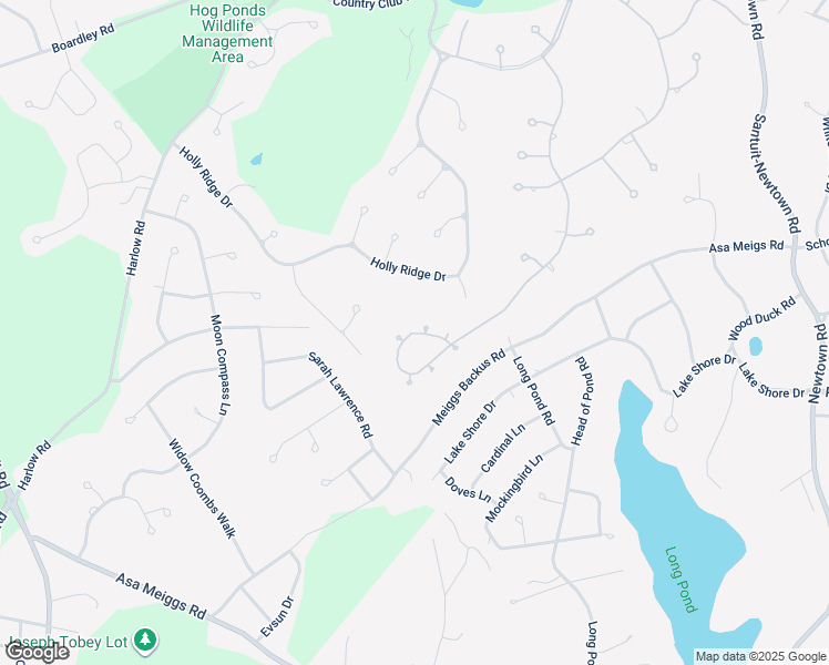 map of restaurants, bars, coffee shops, grocery stores, and more near 71 Reflection Drive in Sandwich