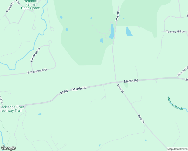 map of restaurants, bars, coffee shops, grocery stores, and more near 408 Martin Road in Hebron