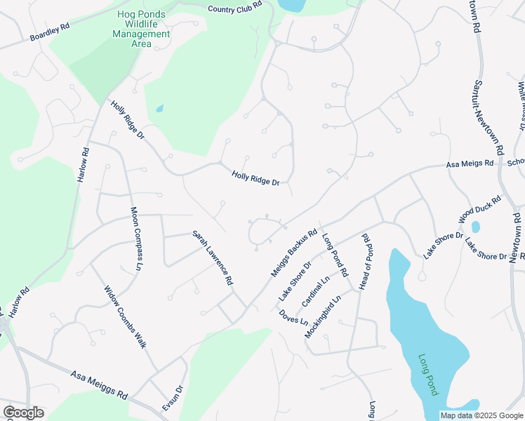 map of restaurants, bars, coffee shops, grocery stores, and more near 101 Reflection Drive in Sandwich