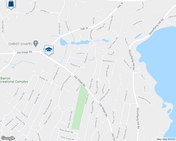 map of restaurants, bars, coffee shops, grocery stores, and more near 900 Old Stage Road in Barnstable