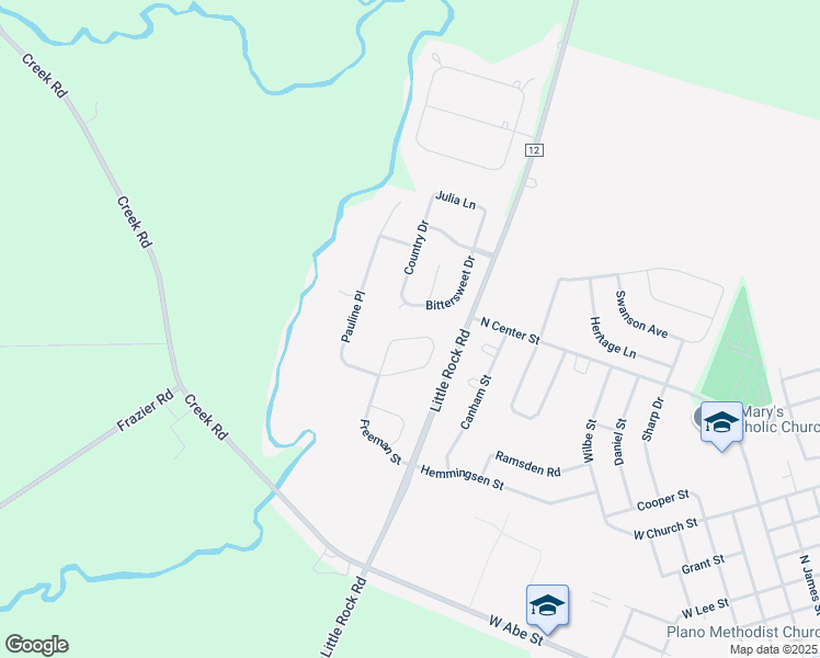 map of restaurants, bars, coffee shops, grocery stores, and more near 1116 Bittersweet Drive in Plano