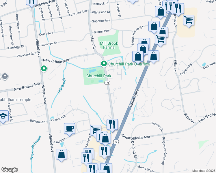 2125 Main Street, Newington CT Walk Score
