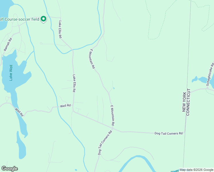 map of restaurants, bars, coffee shops, grocery stores, and more near 62 East Mountain Road in Wingdale