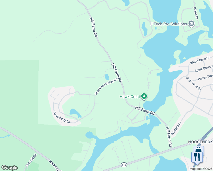 map of restaurants, bars, coffee shops, grocery stores, and more near 1 Sherwood Valley Lane in Coventry