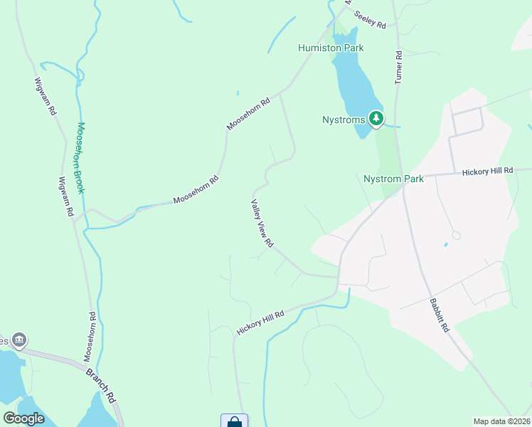 map of restaurants, bars, coffee shops, grocery stores, and more near 154 Valley View Road in Thomaston