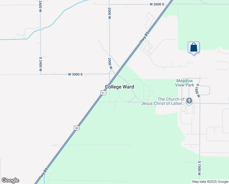 map of restaurants, bars, coffee shops, grocery stores, and more near 3021 South 2000 West in Logan