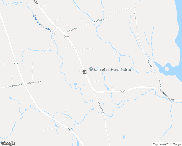 map of restaurants, bars, coffee shops, grocery stores, and more near 265 Thomaston Road in Morris
